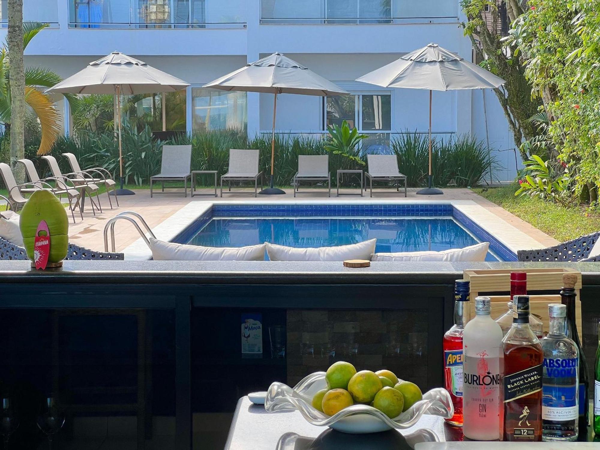 Sal Di Mare Hotel Boutique - Frente Ao Mar Com Piscina غوارويا المظهر الخارجي الصورة